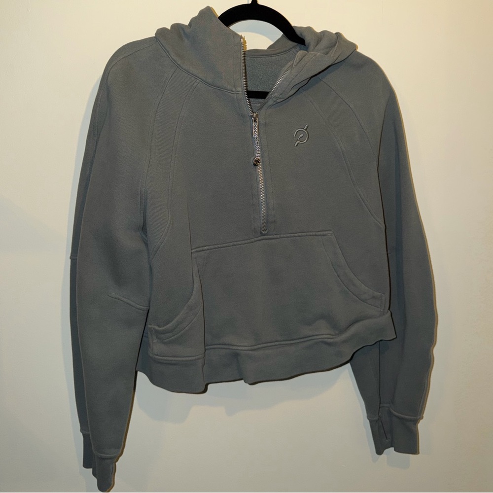 Lululemon x Peloton Scuba Oversized Half Zip Hoodie M/L